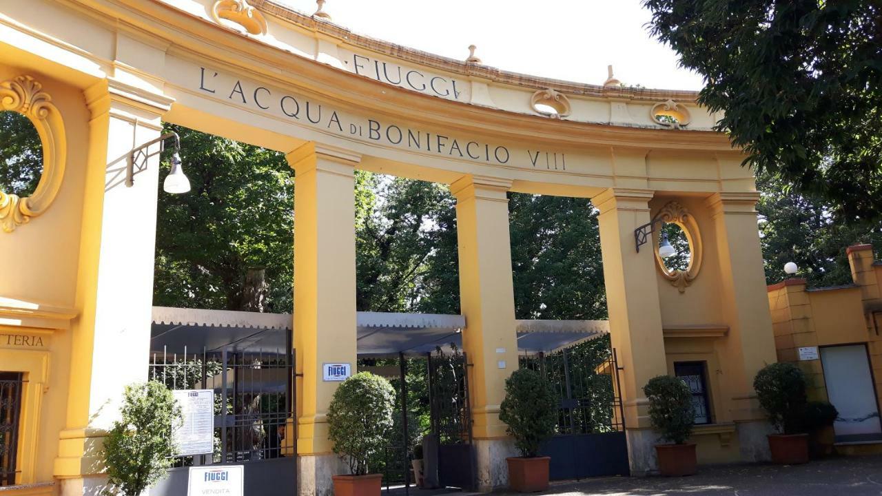 Appartamento Fiuggi Terme Exterior foto